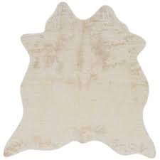 linon faux cowhide rug collection