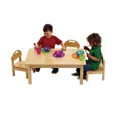 Low toddler table and chairs. Low Toddler Table 4 Chairs