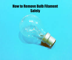 How To Remove The Filament From A Light Bulb Pogot