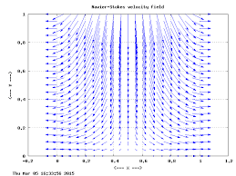 Time Dependent Navier Stokes Equations