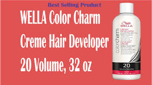 wella color charm creme hair developer