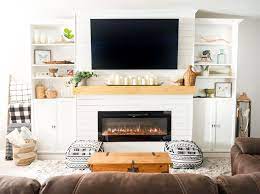 Diy Basement Fireplace With Modern