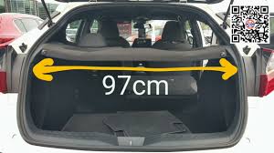 toyota c hr boot dimensions in