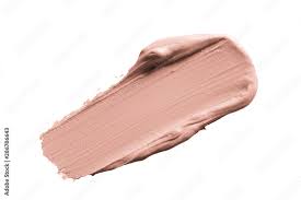 cosmetic foundation cream swatch smudge