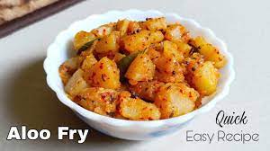 aloo fry how to make potato fry