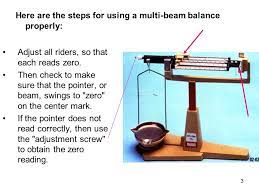 1 multi beam balance 3 here are the