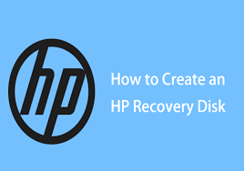 how to create hp recovery disk on
