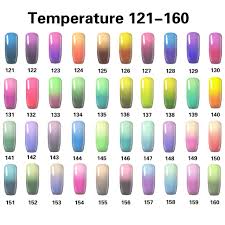 Temperature Changing Gel Nail Polish 270 Colors Soak Off