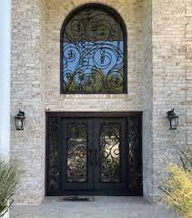 How Iron Doors With Glass Features Can