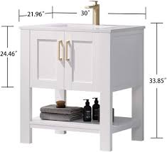 sink 30 inch bathroom vanity cabinet