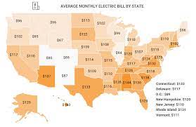 average electric bill per month 2024