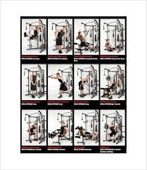 multi gym workout plan pdf best
