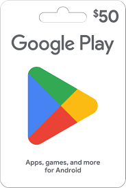 google play 50 gift card google play