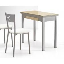 ¿quieres comprar una mesa de cocina fija o extensible a buen precio☝? Mesa De Cocina Mod Ibiza Cristal Libro Furnet