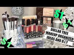 1 makeup organizers dollar tree ideas