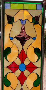 Classic Victorian Stained Glass Window