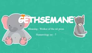 gethsemane name meaning