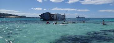 According to 2017 estimates by the united states census bureau and the commonwealth's department of commerce, saipan's population was 47,565. Removal Of A Derelict Fishing Vessel From The Saipan Lagoon Or R S Marine Debris Program