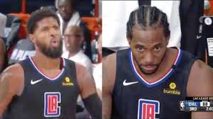 Paul george quot playoff p quot 35 points clippers vs mavericks game 5 2020 nba playoffs. Kawhi Leonard S Expression In Response To Paul George S Airball Vs Mavericks Is Gold The Sportsrush