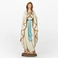 our lady of lourdes 13 5 statue st