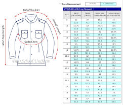 Phd Scout Uniform Girl L S Size 15 16 Malay Collar Seragam Pengakap Lengan Panjang