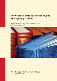Guri melby (v) har to saker hun vil. Norwegian Centre For Human Rights Bibliography 1987 2012