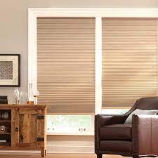 latte cordless blackout cellular shades