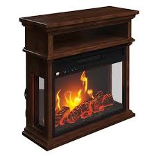 Electric Fireplace 3 Sided Heater