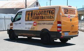 flooring liquidators 3 4 van wrap