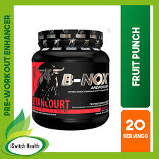 b nox androrush anabolic pre workout