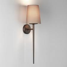 Beauville Bathroom Wall Lamp In Bronze