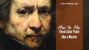 How To Mix Flesh Color Paint Like A