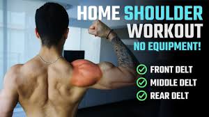 the best shoulder workout at home for