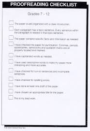 Essay Checklist OpulentDB