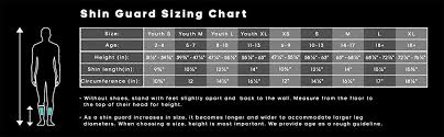 Adidas Shin Guard Size Chart Www Bedowntowndaytona Com