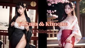 yukata and kimono outfit lookbook
