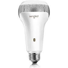 Amazon Com Sengled Solo Bluetooth Jbl Speaker Light Bulb Dual Channel Dimmable Led Light Bulb App Controlled 45w Equivalent E26 Smart Timing Music Bulb Compatible With Alexa Via Bluetooth Connection Electronics