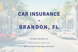 Car insurance companies calculate your rate based on many factors, location of the vehicle being an important one. Brandon Car Insurance Best Cheap Car Insurance In Brandon Florida