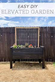 How To Build A Diy Elevated Garden Bed