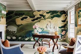 bold wallcoverings transformed this