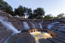 Water Gardens In Fort Worth Tx Usa