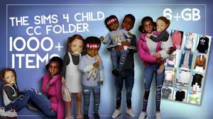 the sims 4 child toddler cc folder