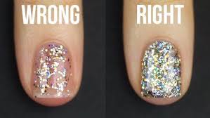 the glitter nail polish hack you need