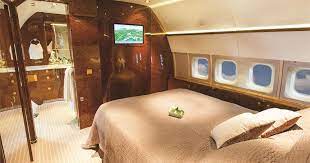 private jet look like inside