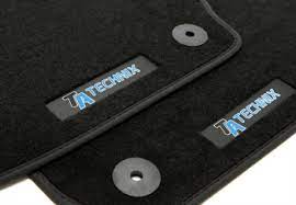 ta technix floor mat set with logo