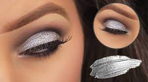 how to apply glitter eyeshadow and