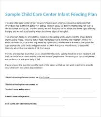 Infant Feeding Schedule 7 Free Pdf Documents Download