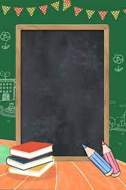 School Season Blackboard Stationery