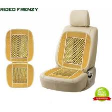 Buy Luxurious Beige Velvet Wooden Seat