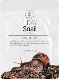 sheet mask with snail mucin extract